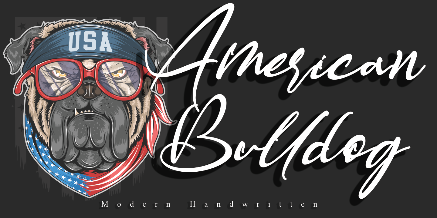Font American Bulldog